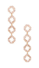 Ettika Crystal Drop Earring in Metallic Gold