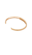 Ettika Delicate Crystal Cuff Set in Metallic Gold