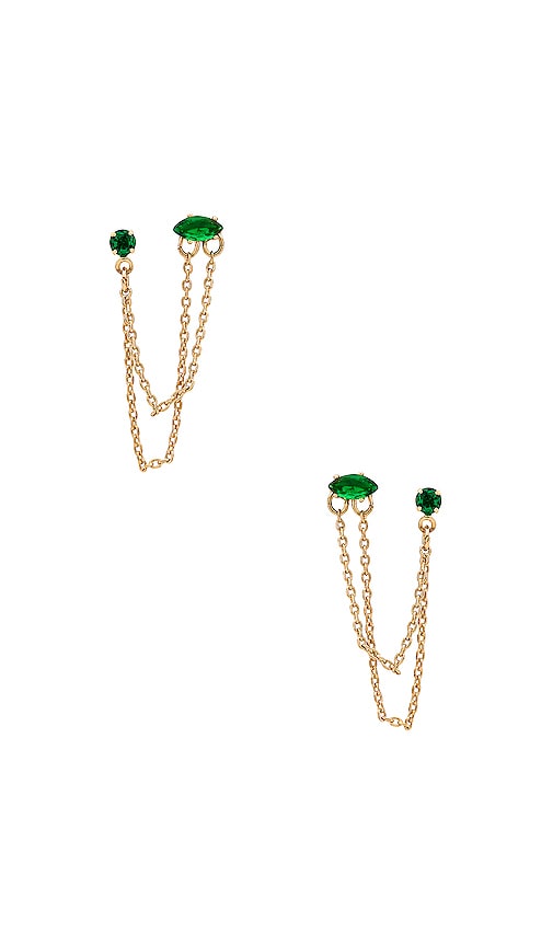 Ettika Earring in Green