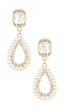 Ettika Luxe Earrings in Ivory