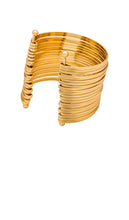 Ettika Tut Cuff in Metallic Gold