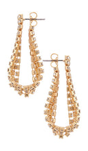 Ettika Wrap Statement Earring in Metallic Gold