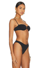 F E L L A Gabriel Bikini Top in Black