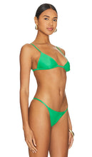 F E L L A Iris Bikini Top in Green