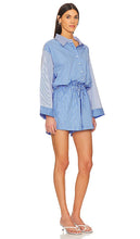 FAITHFULL THE BRAND Capaci Playsuit in Blue