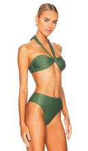 FAITHFULL THE BRAND Locales Bikini Top in Green