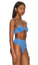 FAITHFULL THE BRAND Maxime Bikini Top in Blue
