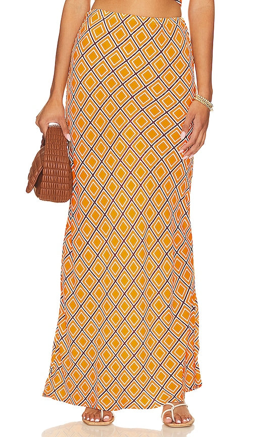 FAITHFULL THE BRAND Sinem Skirt in Yellow - FAITHFULL THE BRAND Jupe Sinem en Jaune - FAITHFULL THE BRAND Sinem 黄色半身裙 - FAITHFULL THE BRAND Sinem Rock in Gelb - FAITHFULL THE BRAND 시넴 스커트 - FEDELE AL MARCHIO Gonna Sinem in giallo