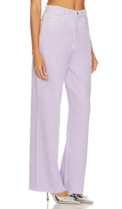 FRAME Le High N Tight Wide Leg in Lavender