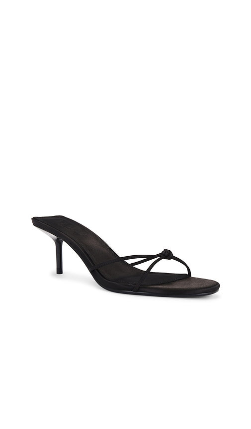 FEMME LA Maeve Slipper in Black