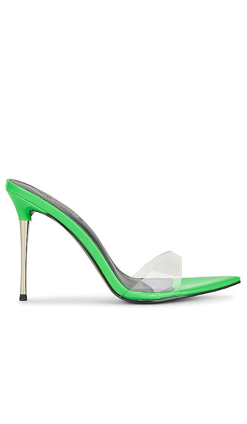 FEMME LA Azucar Slipper Sandal in Green - Sandale pantoufle FEMME LA Azucar en vert - FEMME LA Azucar 绿色拖鞋凉鞋 - FEMME LA Azucar Slipper-Sandale in Grün - FEMME LA Azucar 슬리퍼 샌들 그린 색상 - Sandalo pantofola FEMME LA Azucar in verde