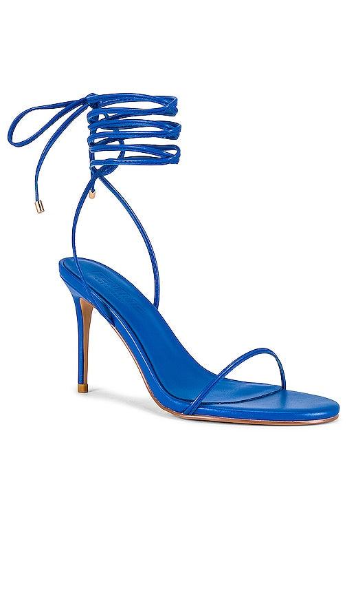 FEMME LA Barely There Lace Up 3.0 in Blue