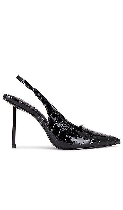 FEMME LA G63 Slingback in Black - Slingback FEMME LA G63 en noir - FEMME LA G63 黑色露跟鞋 - FEMME LA G63 Slingback in Schwarz - FEMME LA G63 슬링백 블랙 색상 - Slingback FEMME LA G63 in nero