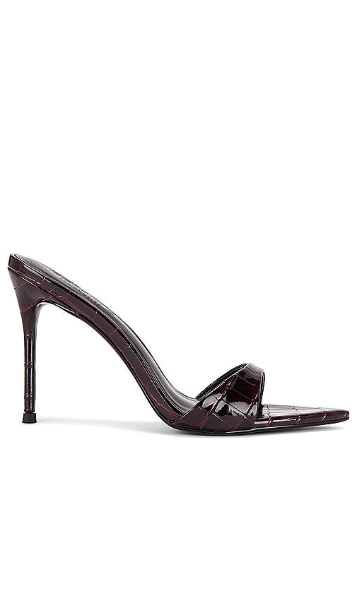 FEMME LA Kaia 100 Slipper in Burgundy - Chausson FEMME LA Kaia 100 en bordeaux - FEMME LA Kaia 100 酒红色拖鞋 - FEMME LA Kaia 100 Slipper in Burgund - FEMME LA 카이아 100 슬리퍼 - Pantofola FEMME LA Kaia 100 in Borgogna