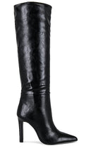 FEMME LA The Soho Boot in Black - FEMME LA La botte Soho en noir - FEMME LA Soho 黑色靴子 - FEMME LA Der Soho Boot in Schwarz - FEMME LA 소호 부츠 블랙 색상 - FEMME LA Lo stivale Soho in nero