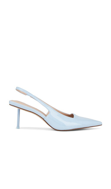 FEMME LA x REVOLVE G55 Slingback Pump in Baby Blue | Blue Sorbet Sling Back Heels for Women