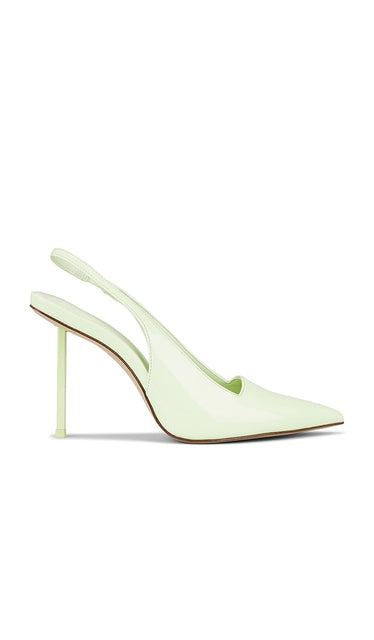 FEMME LA x REVOLVE G63 Slingback Pump in Mint | Celestial Sage Sling Back Heels for Women
