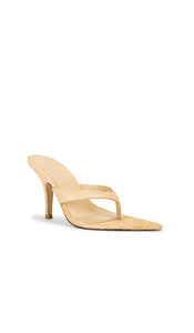 FEMME LA x REVOLVE Tokyo Thong Sandal in Tan