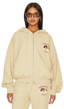 FIORUCCI Safety Angels Zip Hoodie in Beige