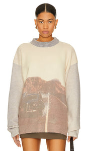 FIORUCCI On The Road Jumper in Light Grey - FIORUCCI Pull On The Road en gris clair - FIORUCCI On The Road Jump 浅灰色 - FIORUCCI On The Road Pullover in Hellgrau - FIORUCCI 온더로드 점퍼 - Maglione FIORUCCI On The Road in grigio chiaro