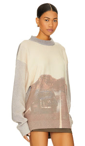 FIORUCCI On The Road Jumper in Light Grey