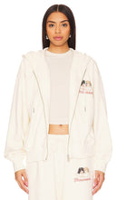 FIORUCCI Angel Zip Hoodie in Cream - FIORUCCI Angel Sweat à capuche zippé en crème - FIORUCCI 奶油色 Angel 拉链连帽衫 - FIORUCCI Angel Zip Hoodie in Creme - FIORUCCI 엔젤 지퍼 후디 - FIORUCCI Felpa con cappuccio Angel Zip color crema