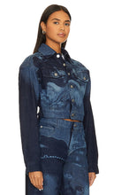 FIORUCCI Enlarged Angels Denim Jacket in Blue