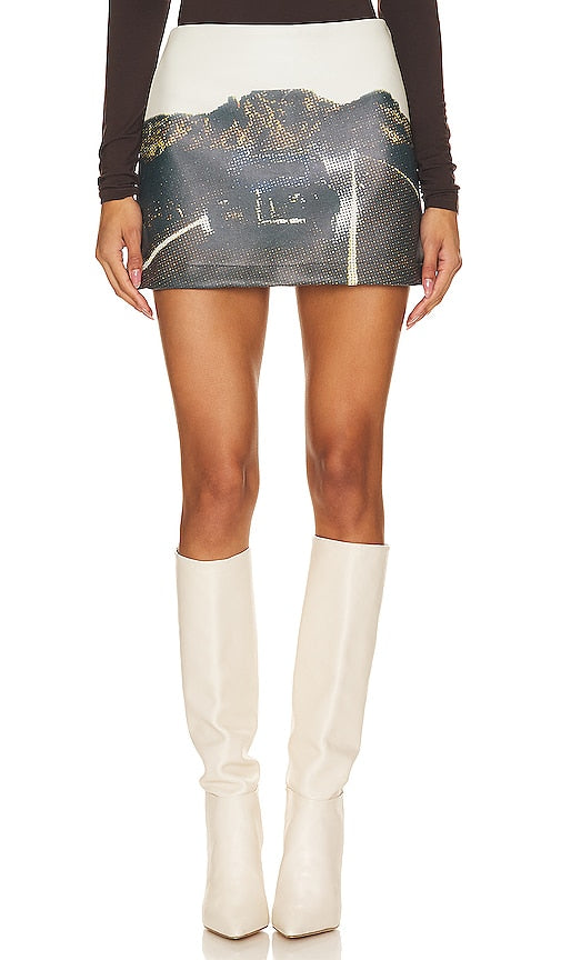 FIORUCCI On The Road Skirt in Grey - FIORUCCI Jupe On The Road en gris - FIORUCCI On The Road 灰色半身裙 - FIORUCCI On The Road Rock in Grau - FIORUCCI 온더로드 스커트 - Gonna FIORUCCI On The Road in grigio