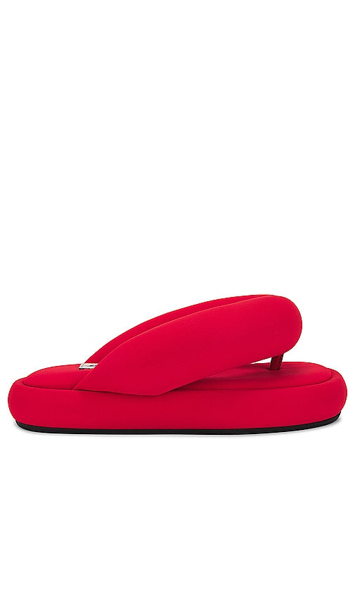 FIORUCCI Puffy Flip Flops in Red - FIORUCCI Tongs gonflées en rouge - FIORUCCI 红色 Puffy 人字拖 - FIORUCCI Puffy Flip Flops in Rot - FIORUCCI 퍼피 플립플롭 레드 색상 - FIORUCCI Infradito gonfi in rosso