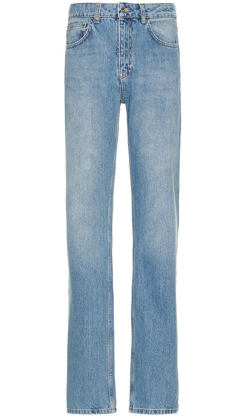 FLANEUR Straight Jeans in Blue - Jean droit FLANEUR en bleu - FLANEUR 蓝色直筒牛仔裤 - FLANEUR Straight Jeans in Blau - FLANEUR 스트레이트 진 블루 색상 - Jeans dritti FLANEUR in blu