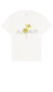 FLANEUR T-shirt La Fleur in White