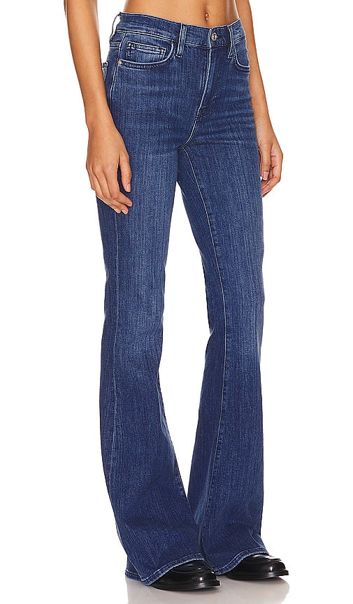 FRAME Le High Flare in Blue