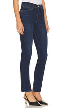 FRAME Le High Straight in Blue