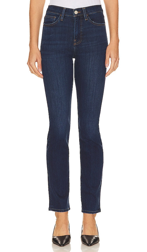 FRAME Le High Straight in Blue - CADRE Le High Straight en Bleu - 蓝色 Le High 直筒镜框 - RAHMEN Le High Straight in Blau - FRAME 르 하이 스트레이트 블루 색상 - TELAIO Le High Straight in Blu