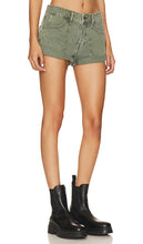 Free People Beginners Luck Slouch Short in Army