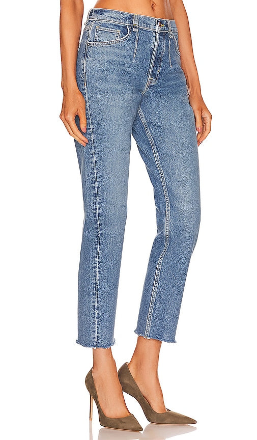 Free People x Care FP A New Day Mid Jean in Blue
