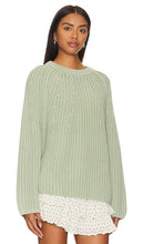 Free People Take Me Home Sweater in Mint