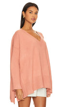 Free People Orion Tunic Sweater in Pink