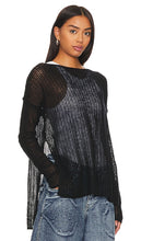 Free People Wednesday Cashmere Sweater in Black