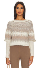 Free People Home For The Holidays Pullover in Ivory - Free People - Home For The Holidays - Pull - Ivoire - Free People Home For The Holidays 象牙色套头衫 - Free People Home For The Holidays Pullover in Elfenbein - Free People Home For The Holidays 풀오버 아이보리 색상 - Pullover Free People Home For The Holidays in avorio