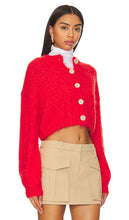 Free People x REVOLVE Willow Cardi in Red