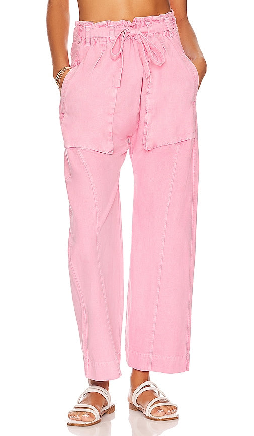 Free People Sky Rider Straight Leg in Pink - Free People - Sky Rider jambe droite - Rose - Free People Sky Rider 粉色直筒裤 - Free People Sky Rider gerades Bein in Rosa - Free People 스카이 라이더 스트레이트 레그 핑크 색상 - Free People Sky Rider Gamba dritta in rosa