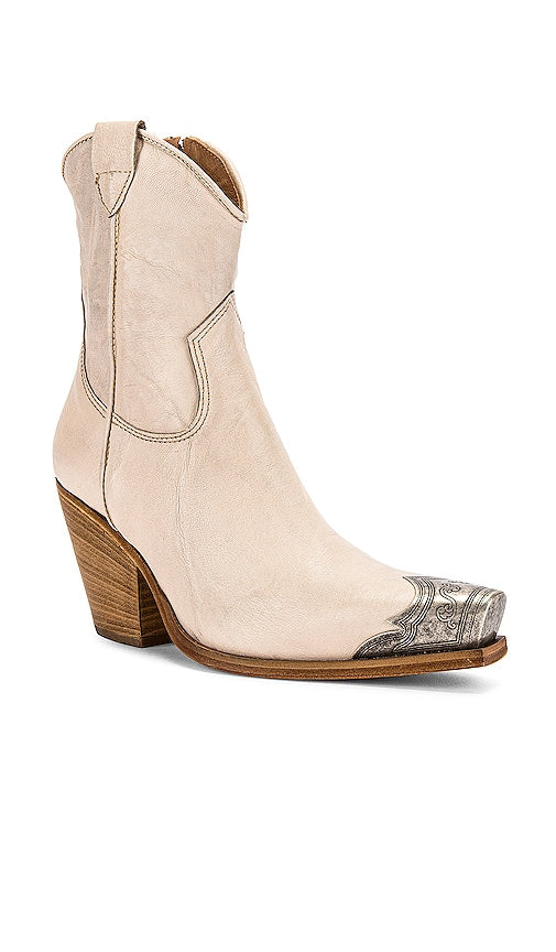 Free People Brayden Western Boot in White