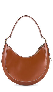 Flattered Lunar Shoulder Bag in Cognac