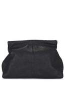 Flattered Clay Clutch in Black