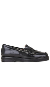 Flattered Ilse Loafer in Black | Black Loafers & Oxfords Flats for Women