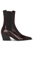 Flattered Sandra Boot in Burgundy | Burgundy Black Boots for Women