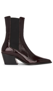Flattered Sandra Boot in Burgundy | Burgundy Black Boots for Women