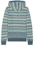 Faherty Cove Sweater Hoodie in Blue