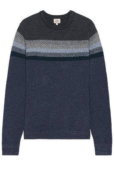 Faherty Donegal Ombre in Navy - Faherty Donegal Ombre en bleu marine - 法赫蒂·多尼戈尔 Ombre 海军蓝 - Faherty Donegal Ombre in Marineblau - Faherty Donegal 옴브레 네이비 색상 - Faherty Donegal Ombre in blu marino